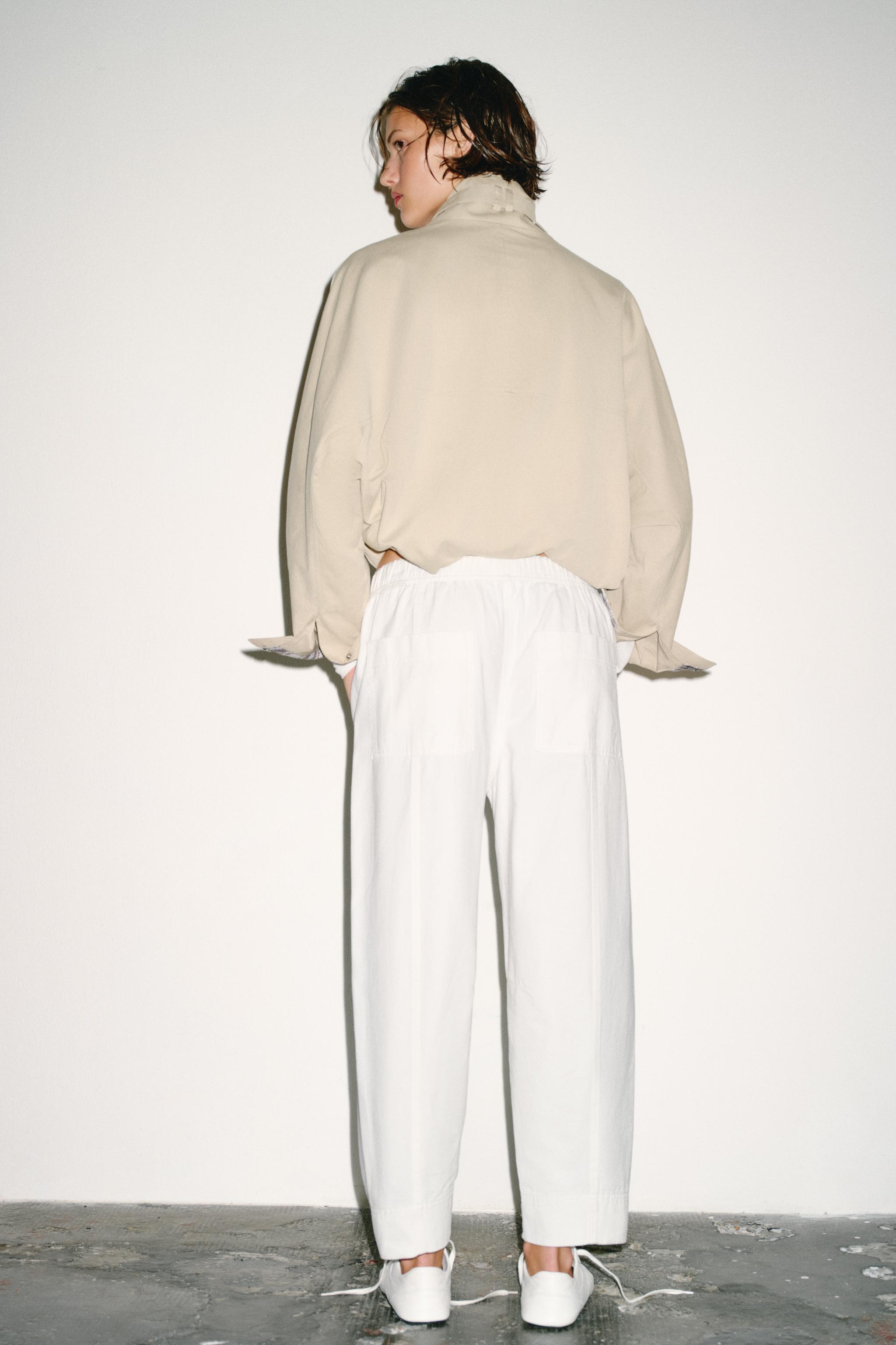 PANTALON À TAILLE ÉLASTIQUE